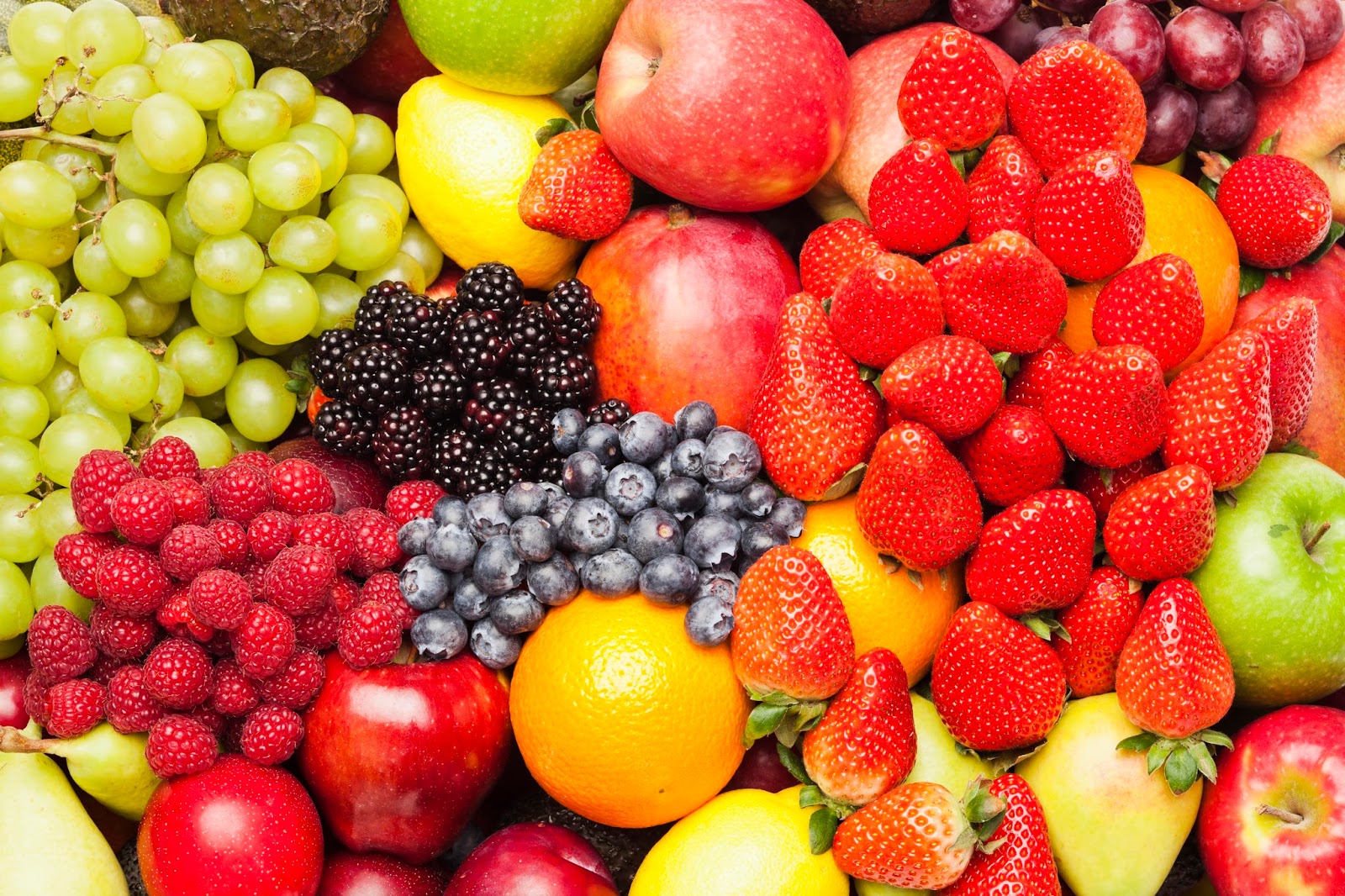 Heap of fruits